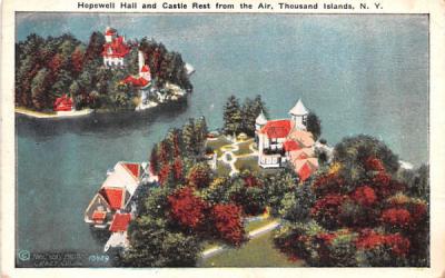 Hopewell Hall Thousand Islands, New York Postcard