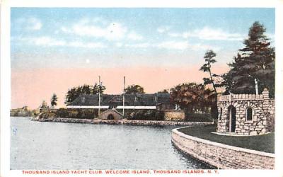 Thousand Island Yacht Club Thousand Islands, New York Postcard