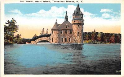 Bell Tower Thousand Islands, New York Postcard