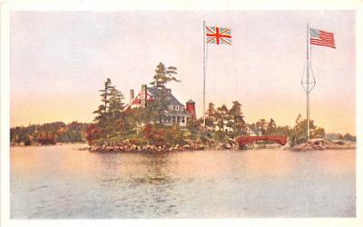 Zavikon Island Thousand Islands, New York Postcard