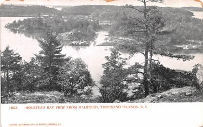 Holstead Bay Thousand Islands, New York Postcard