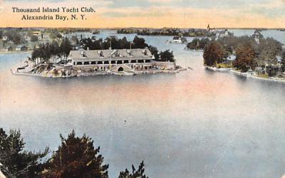 Thousand Island Yacht Club Thousand Islands, New York Postcard