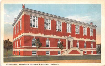 Rensselaer Polytechnic Institute Gymnasium Troy, New York Postcard