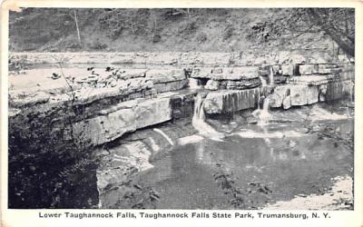 Lower Taughannock Falls Trumansburg, New York Postcard