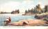 Picturesque America Thousand Islands, New York Postcard