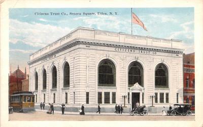 Citizens Trust Co Utica, New York Postcard