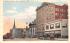 Business Section Utica, New York Postcard