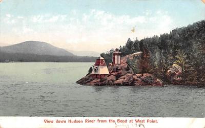 Hudson River West Point, New York Postcard