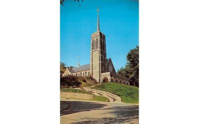 Catholic Chapel of the Most Holy Trinity West Point, New York Postcard