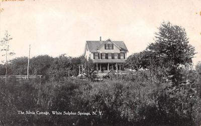 The Silvia Cottage White Sulphur Springs, New York Postcard