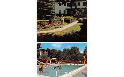 Fannie Shaffer Vegetarian Hotel Woodridge, New York Postcard