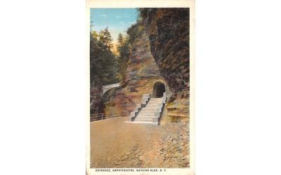 Amphitheatre Watkins Glen, New York Postcard