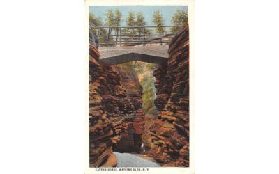 Cavern Gorge Watkins Glen, New York Postcard