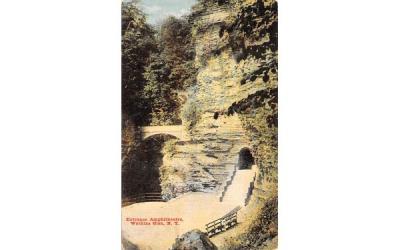 Amphitheatre Watkins Glen, New York Postcard