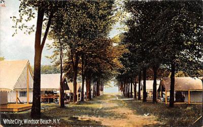 White City Windsor Beach, New York Postcard