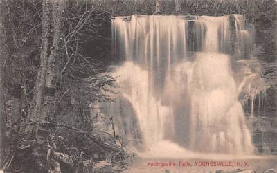 Youngsville Falls New York Postcard