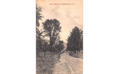 Scene North Youngsville, New York Postcard