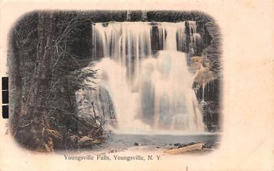 Youngsville Falls New York Postcard