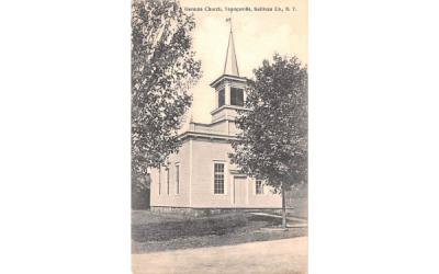 German Church Youngsville, New York Postcard