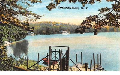 Water View Youngsville, New York Postcard